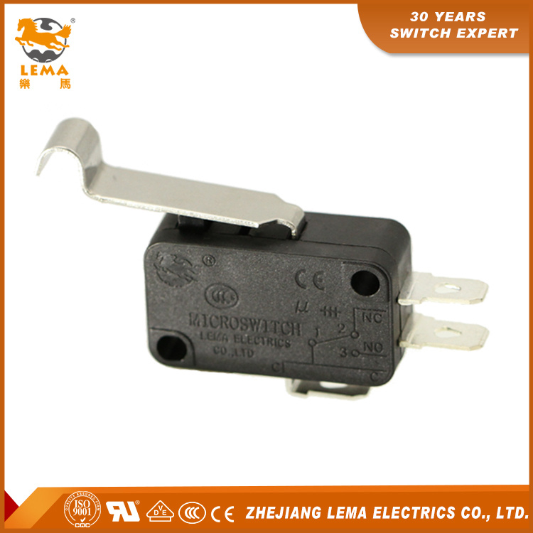 High Quality Kw7-5I Lever Actuator Magnetic Micro Switch