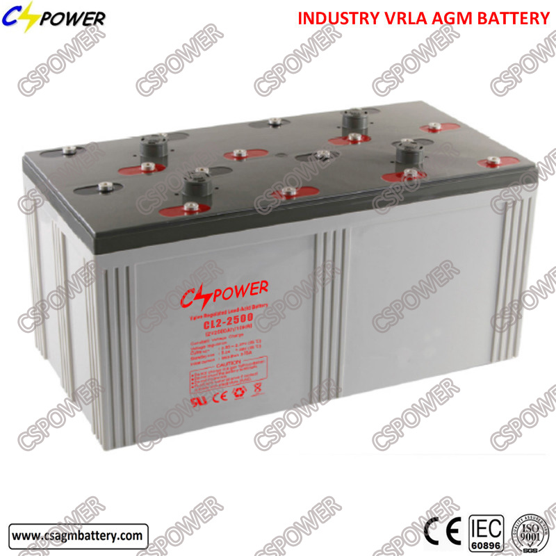 Excellent Quality Deep Cycle AGM Battery Solar System 2V2500ah (Cl2-2500)