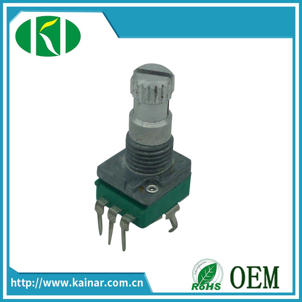 9mm Rotary Potentiometer with Bracket 5k 10k 20k 50k Wh9011ak-1j