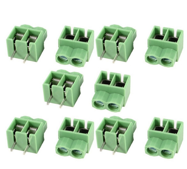 5mm 2 Pin 2 Position PCB Screw Terminal Blocks 300V 16A