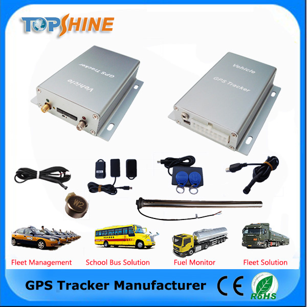 Manual Avl GPS Vehicle Tracker with Crash Sensor Vt310n