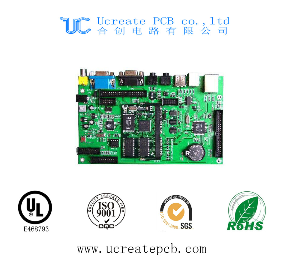 12-Layer Immersion Gold HDI PCB Board with Impedence Control