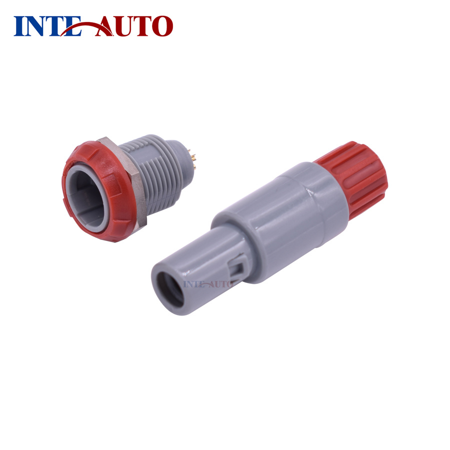 Lemos 1P PAG PKG 8 Pins Plastic Plug and Socket Connectors