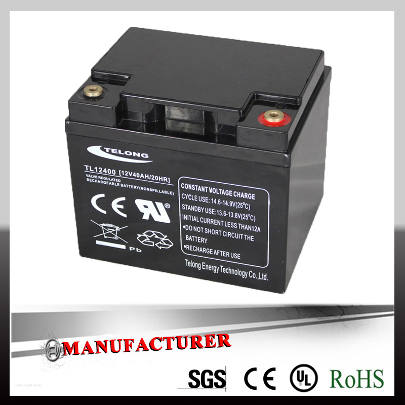 12V 40ah AGM Deep Cycle Solar Battery
