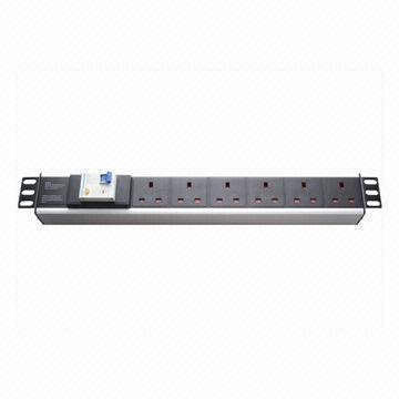 PDU with 6-Way Socket of St-Gbr (13) N1506wlbw19A