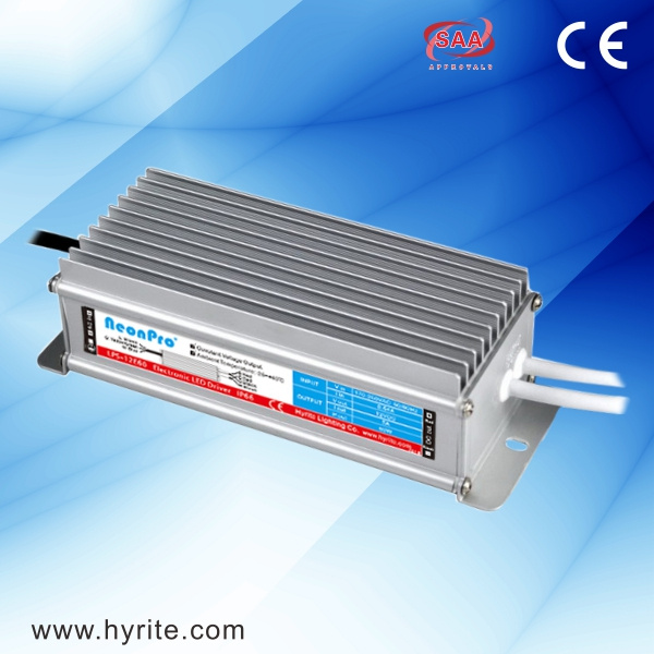 60W IP67 Constant Voltage LED Switching Mode Power Supply