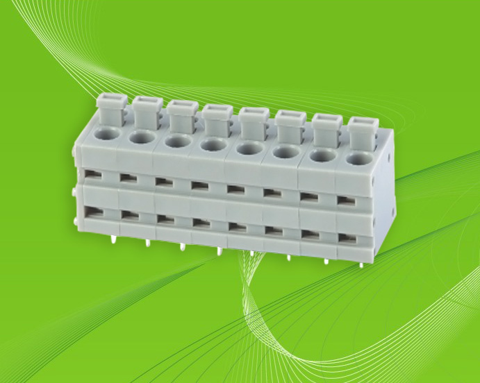 PCB Spring Terminal Block for Wire to Board Connection