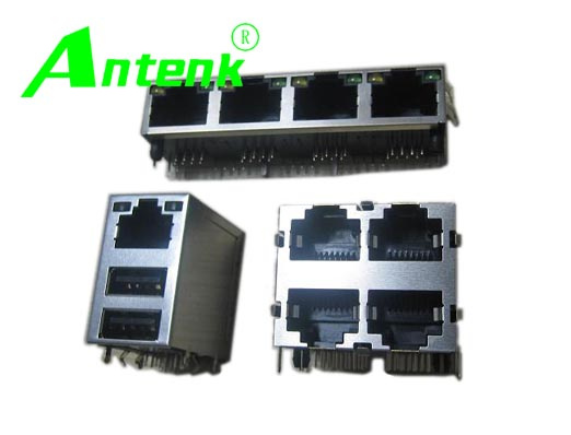 Magnetic PCB RJ45 Connectors