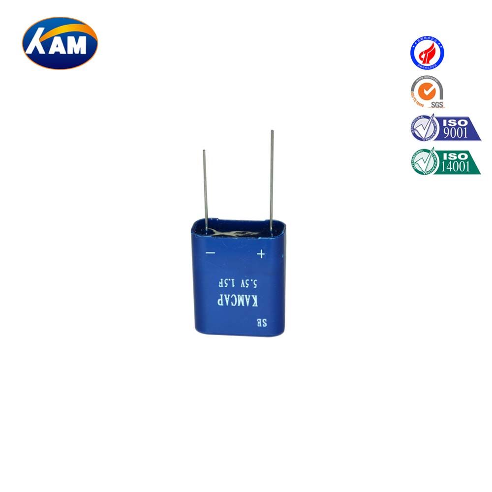 Super Capacitor 5.5V 1.5f Entire Sealing Se Series Waterproof High Quality with RAM Car Recorder Intelligent Instrumentation UPS Toy Vacuum Switch Sue