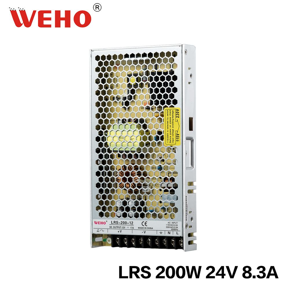 Lrs Series 200W 24V AC/DC LED Power Supply (LRS-200-24)