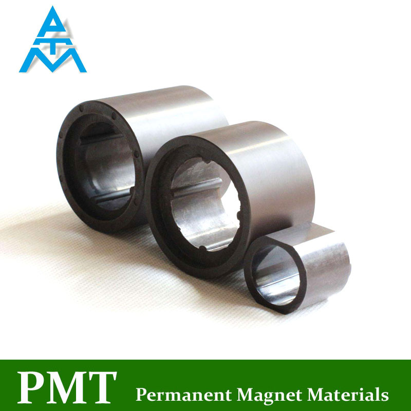 D12 Ring Sintered Ferrite Magnet with Mn Zn Magnetic Material