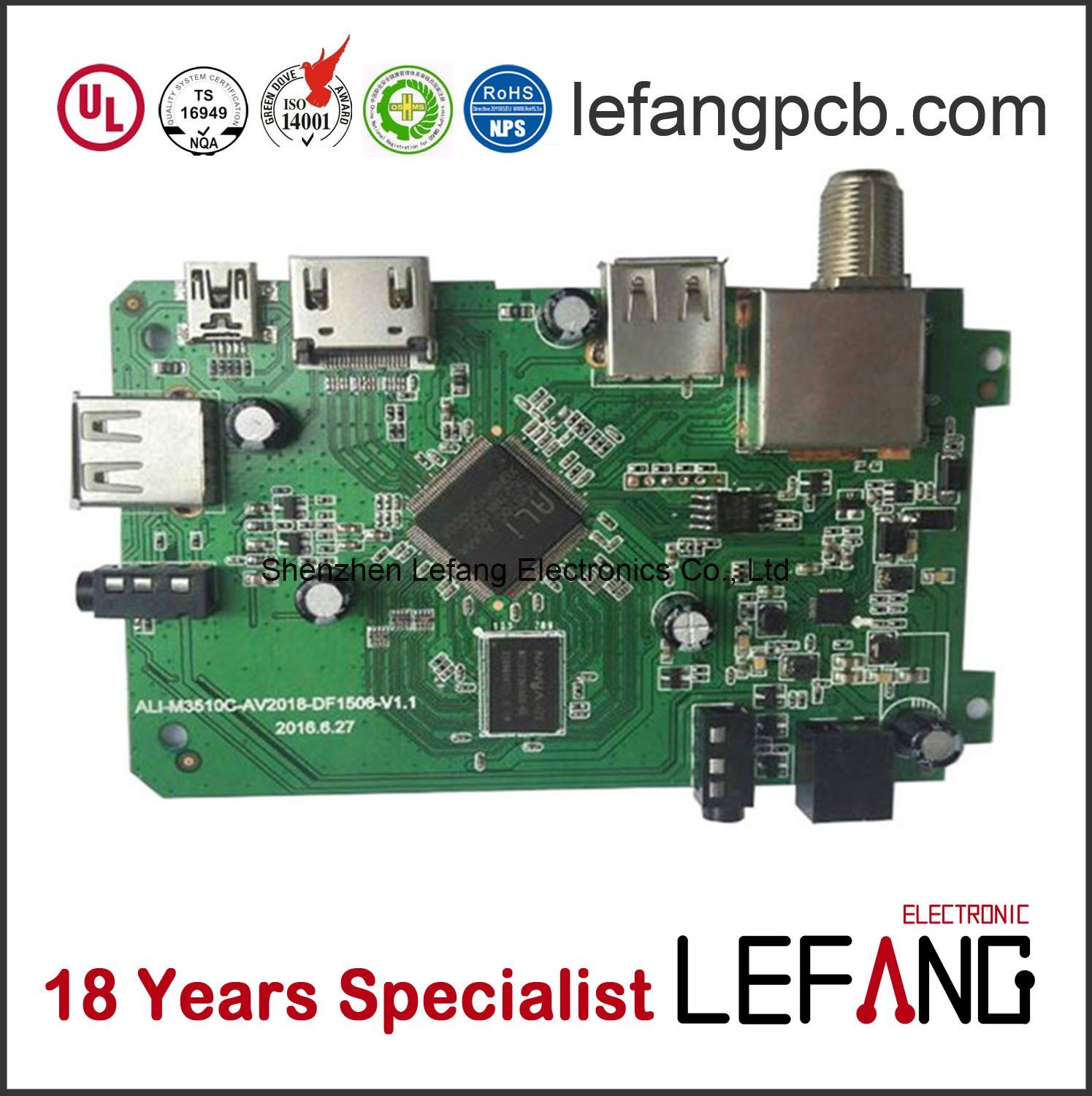 OEM & ODM Control Module PCB Board Assembly PCBA Turnkey Service