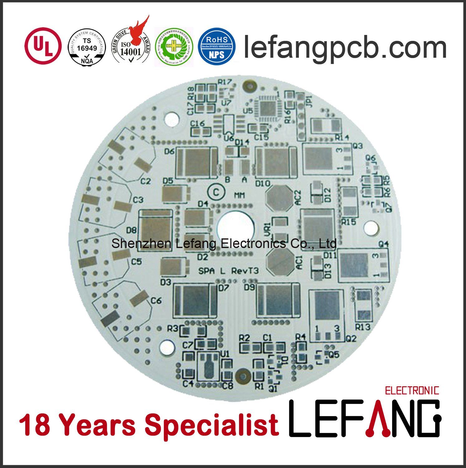 110V 220V Driverless SMD LED Module Aluminum PCB Board