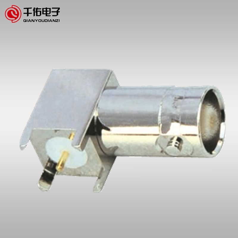 Right Angle Fraka/PCB Female BNC RF Connector