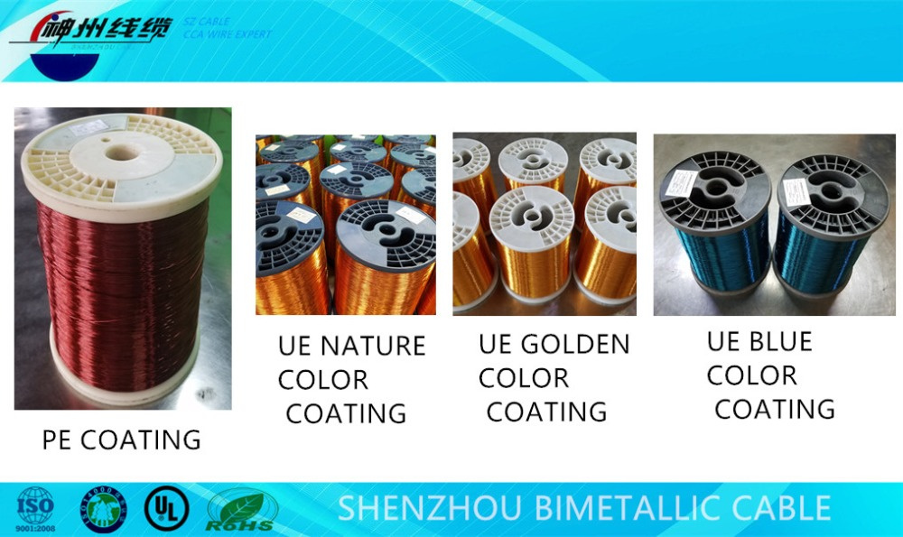Manufacturer Wholesale Enameled CCA Wire 155class 0.42mm