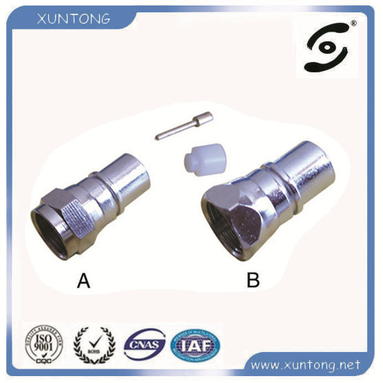 Male Female Wire F Type Connector