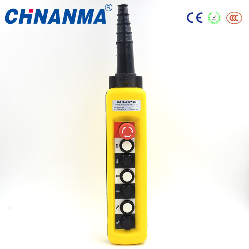 COB Waterproof Hoist Remote Control Push Button Switch