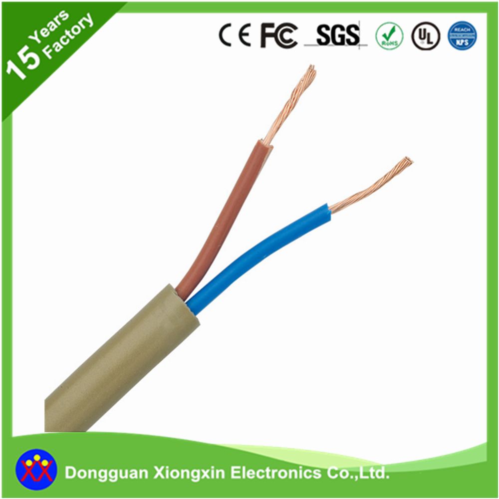 Double Core PVC Insulated Electric Wire Cable Roll Electrical Wire 1.5mm Cable Price