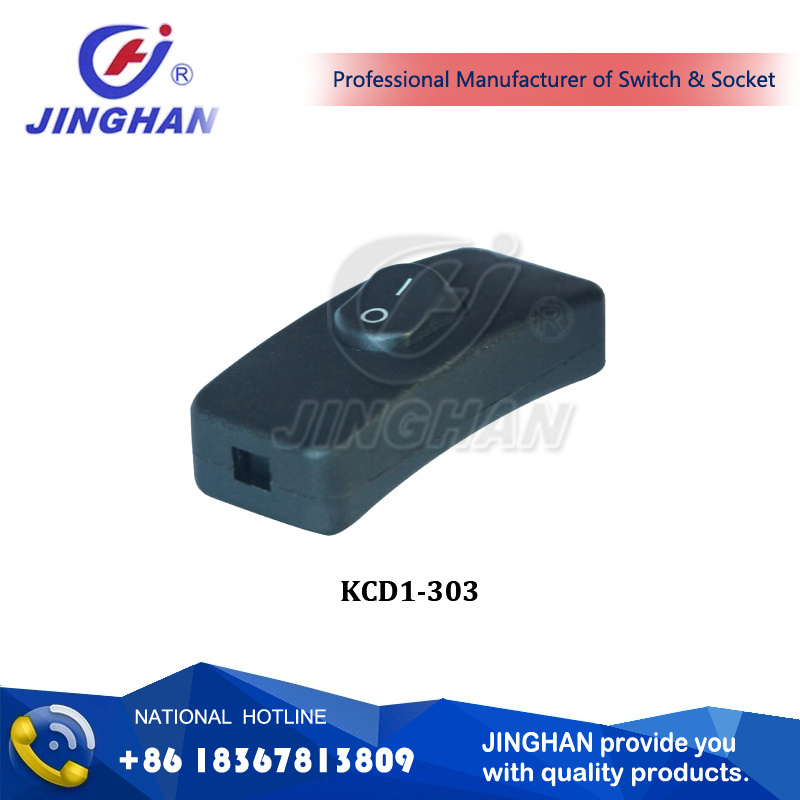 Kcd1-303 Bedroom in Line Cord Switch 2A 250V AC