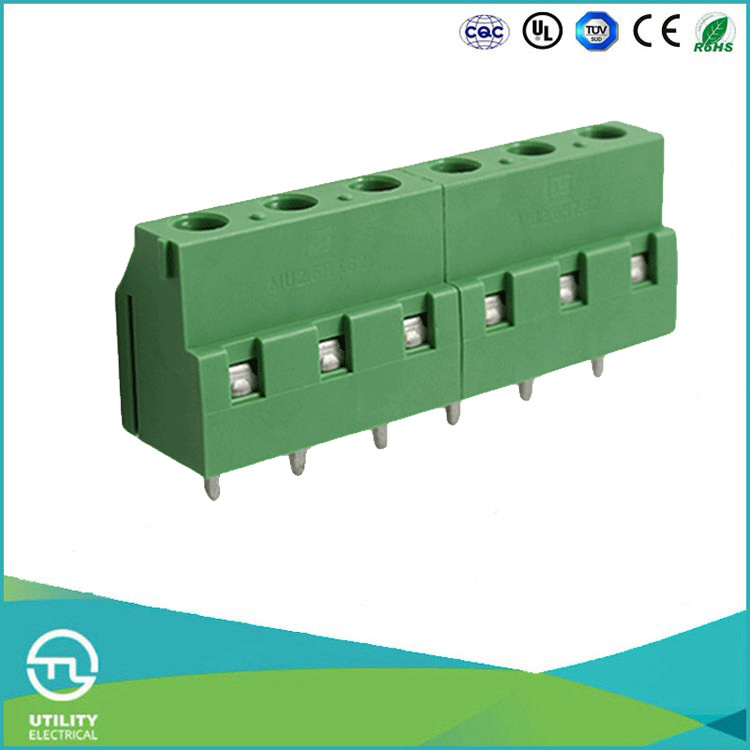 7.62mm Pitch 2.5mm2 Wire Capacity Rising PCB Connector