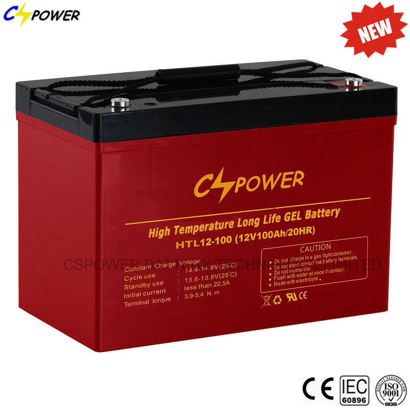 VRLA Deep Cycle Gel Battery 12V100ah for UPS