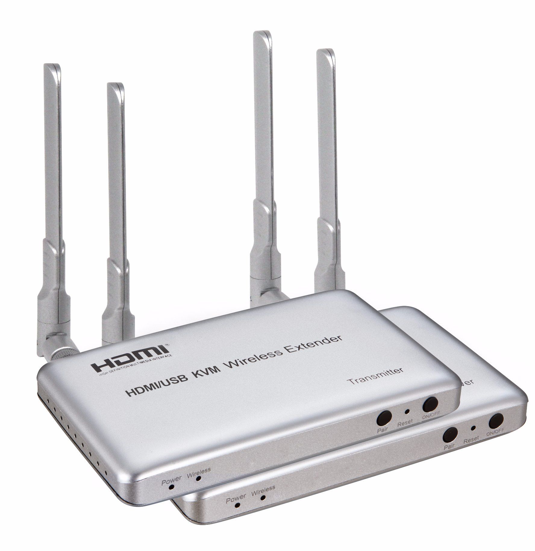 50m HDMI Wireless Kvm HDMI Transmitter 2.4G/5GHz with IR Repeater