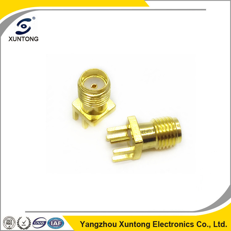 SMA Female to PCB Mount adapter SMA Connector