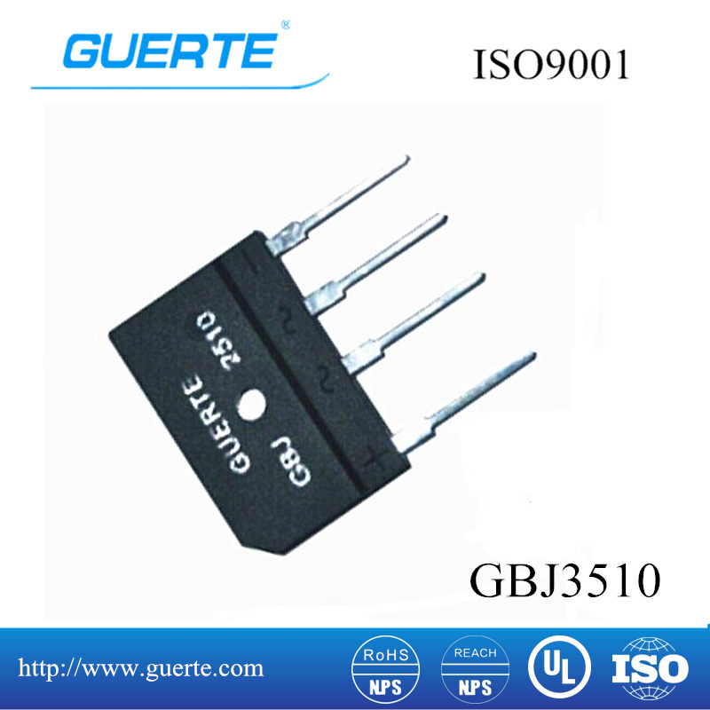 Single Phase Bridge Rectifier Gbj 35A 1000V with ISO9001