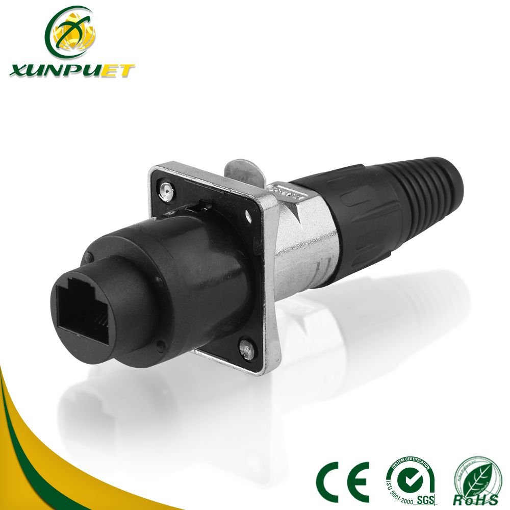 Low Frequency 5-15A Male to Female Terminal Block Waterproof Connector
