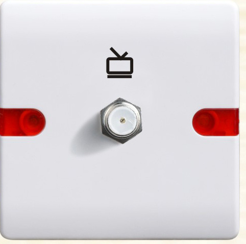 British Standard Satellite Socket Flat F