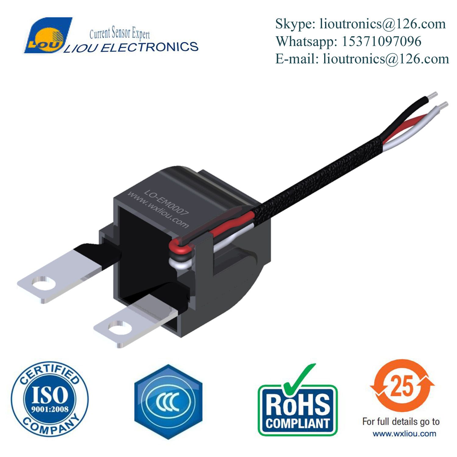 High High Accuracy Raito CT Toroidal Transformer