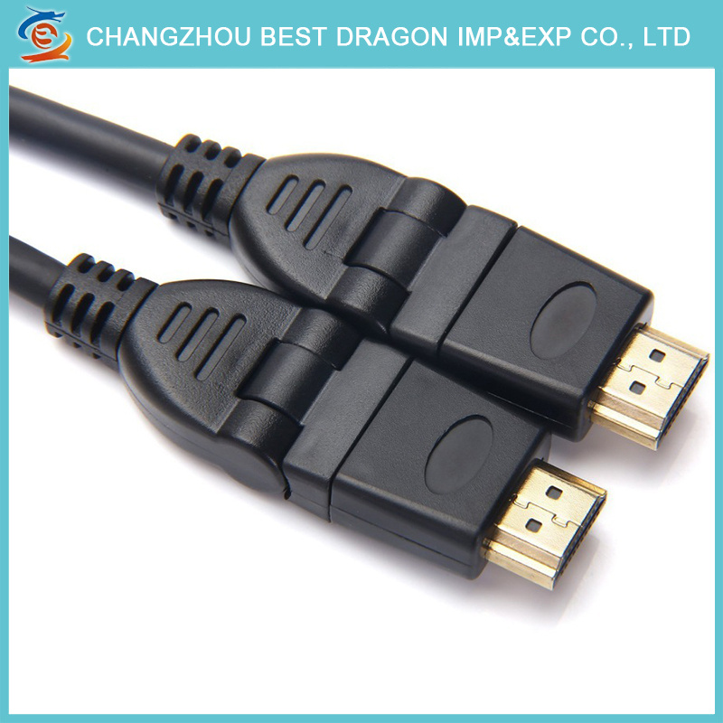 10m 360 Degree Rotation HDMI Cable 4K for HDTV Braided