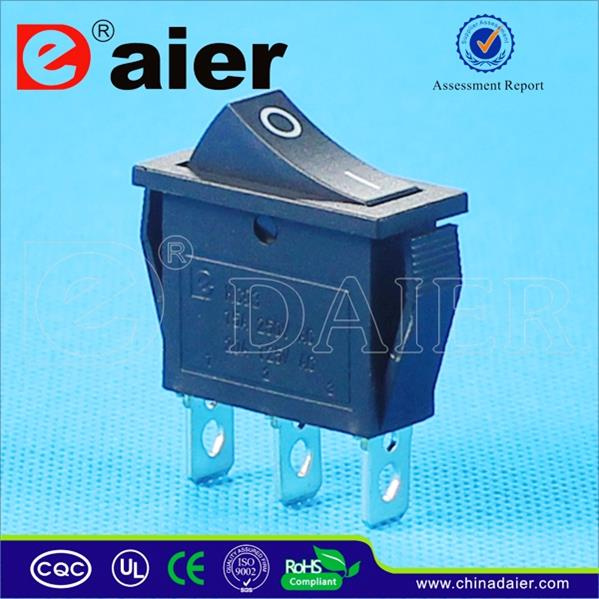 on on Black Rocker Switch T85 1e4