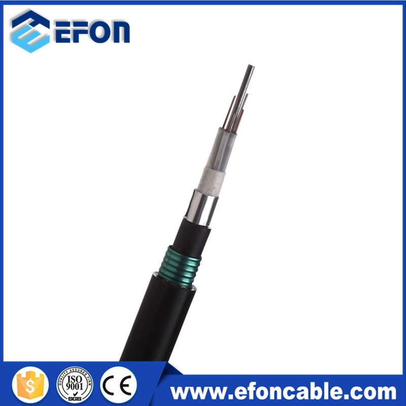 Double Jacket Armored Fiber Optic Cable