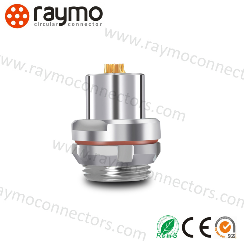 Dbpu Fixed Socket 7pin Waterproof Cable Connector