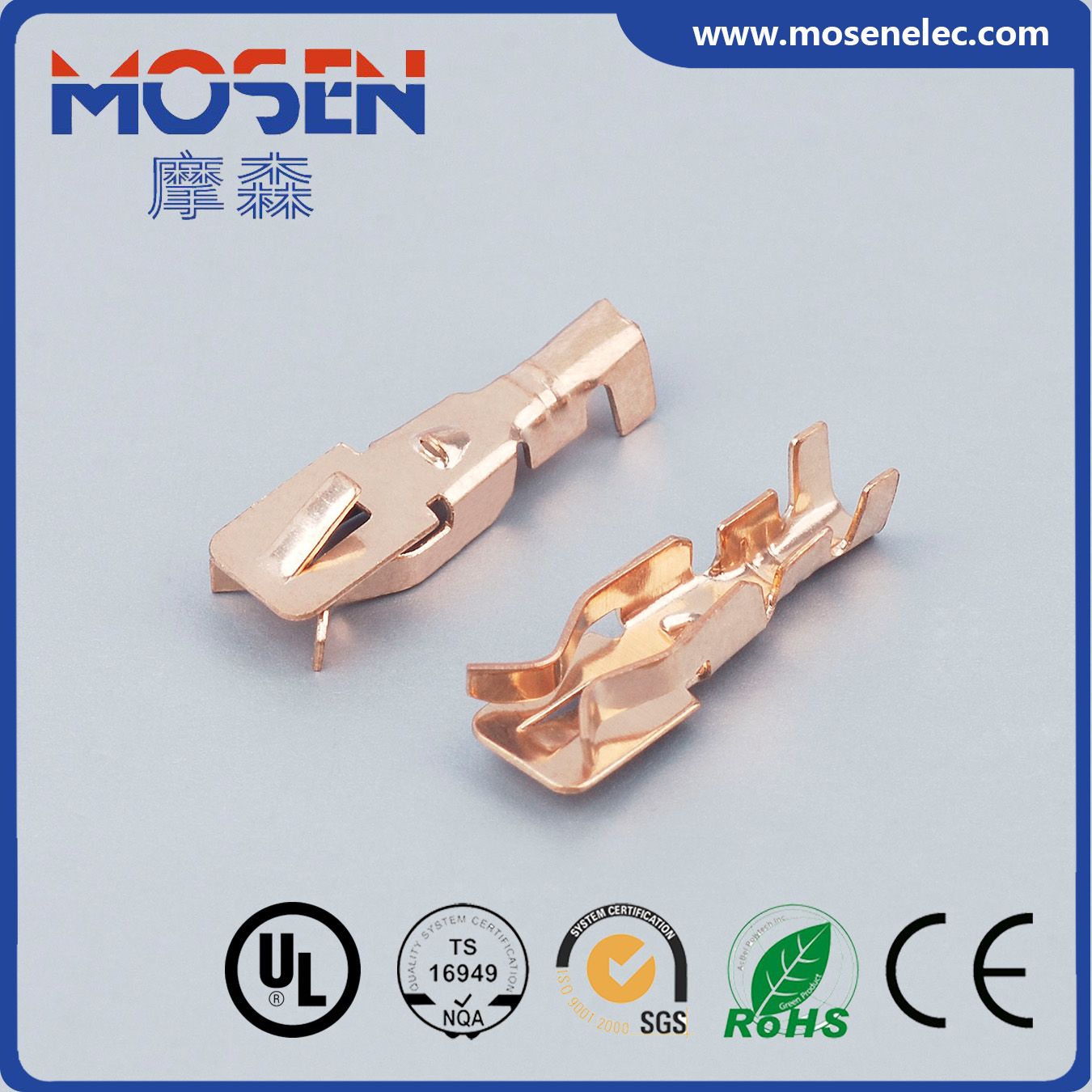 Lamp Socket Terminal Electrical Connectors Djd034-2 Wire Connector