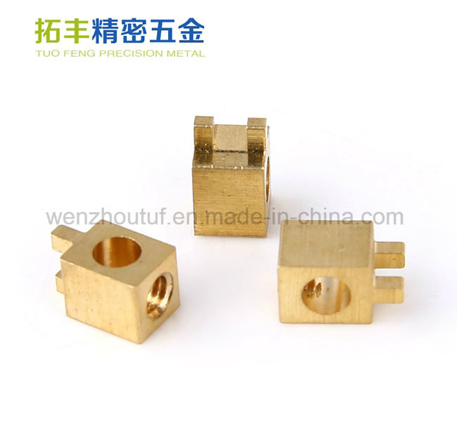 Copper Terminal Block with Wiring PCB Brass Earth Terminal Connector