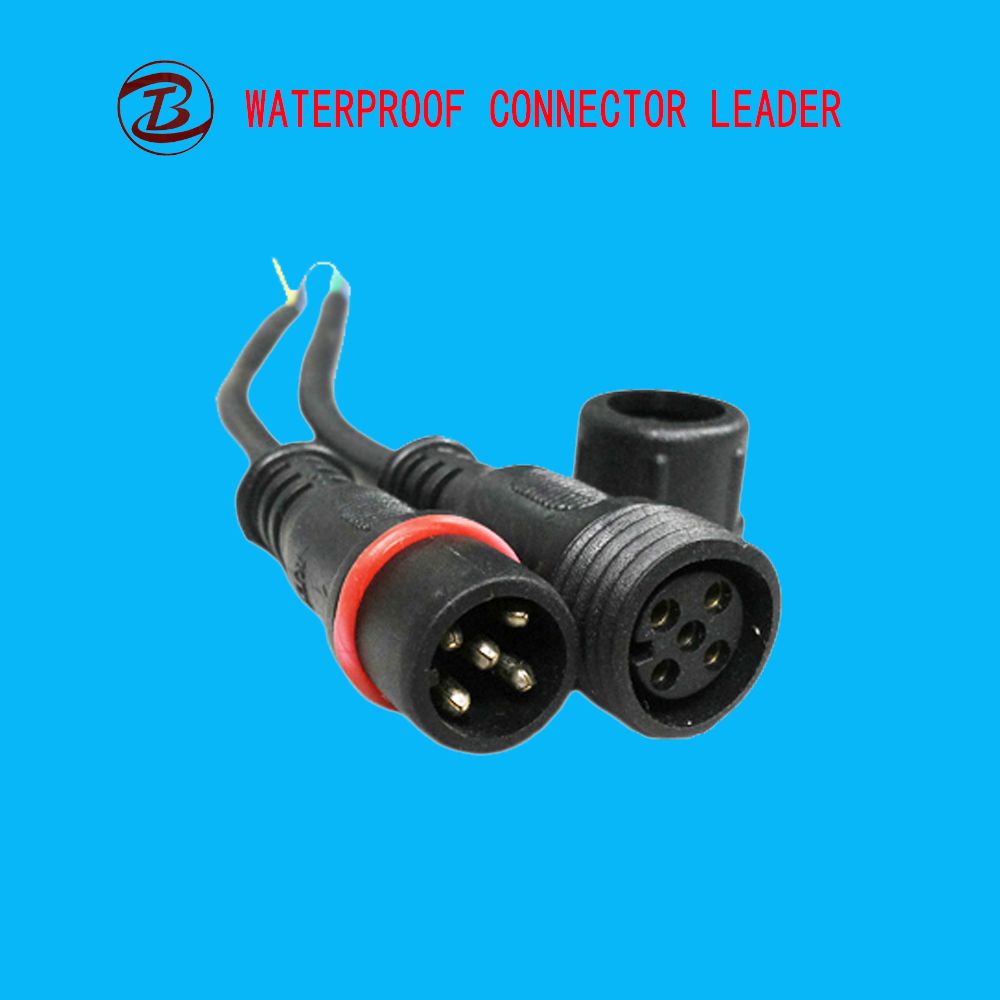 Superior Quality Self-Lock Waterproof 5 Pins Connector