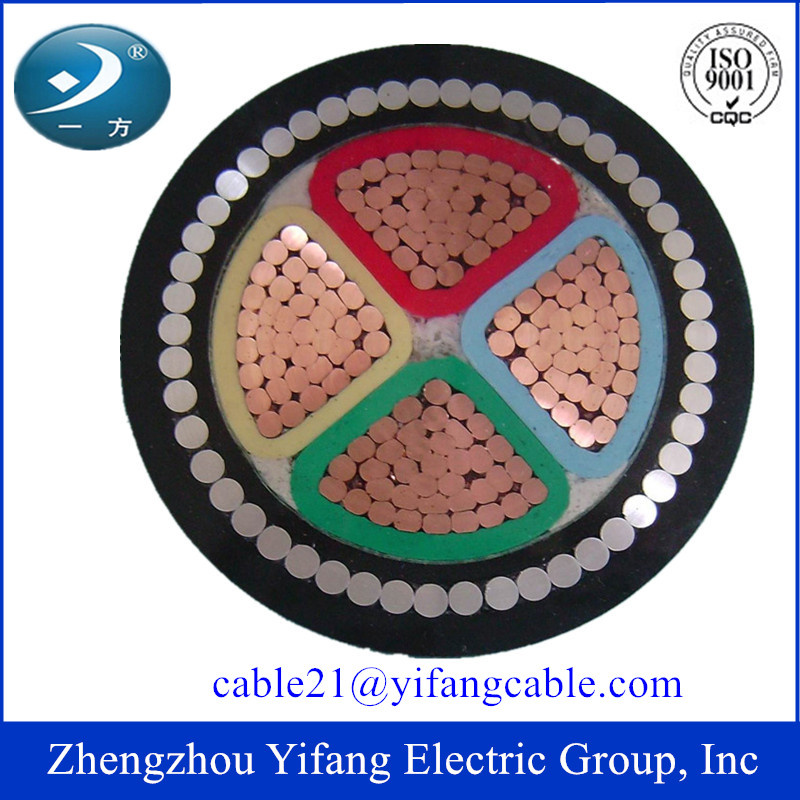 XLPE Insulation Copper Power Cable for 0.6/1kv