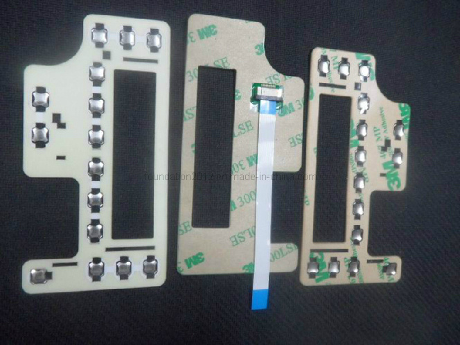 Flat Printed Electronic Circuit Board Dome LED Switch