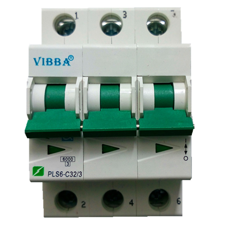 New L7 Model MCB, 3p 32A Good Quality, 6ka Breaking Capacity, Miniature Circuit Breaker