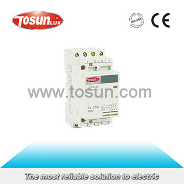 DIN Rail Modular AC Contactor