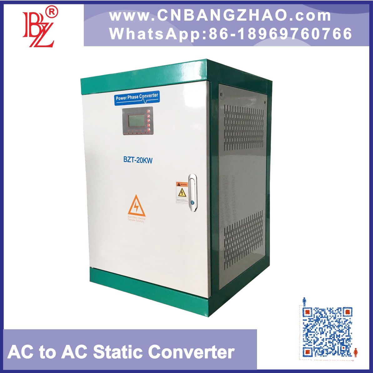 20kw Power Phase Converter with Stable Output