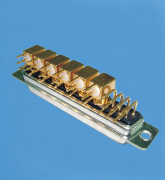 13W6 Coaxial Connector Power Connector D-SUB Connector
