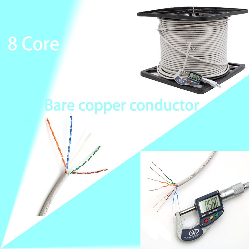 UTP5e/UTP6/Cat5/CAT6 CCTV LAN Cable