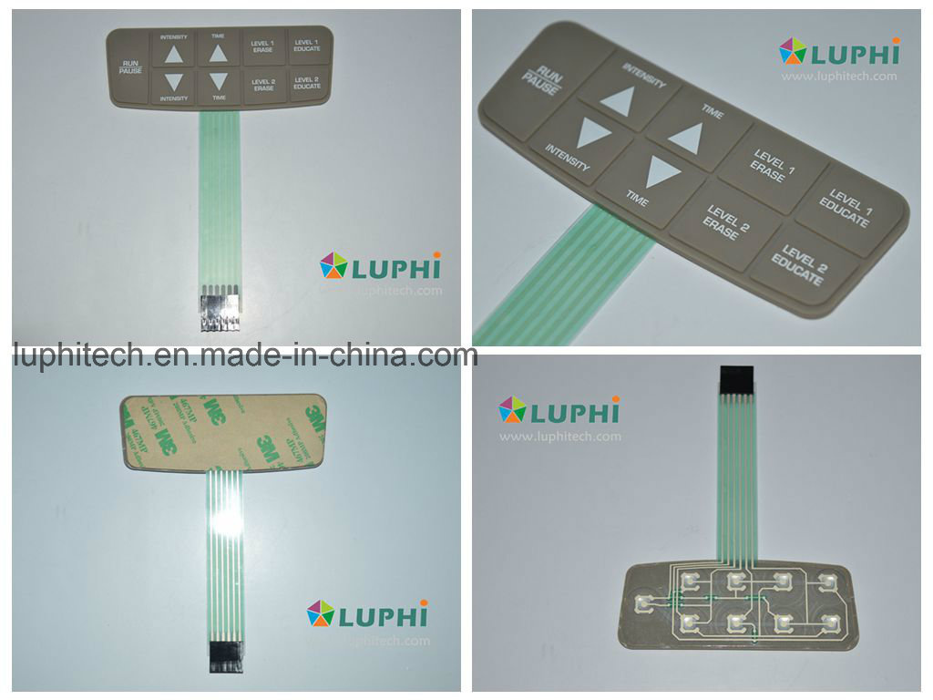 Rubber Buttons Metal Domes Membrane Keypad Switch (MIC-0186)