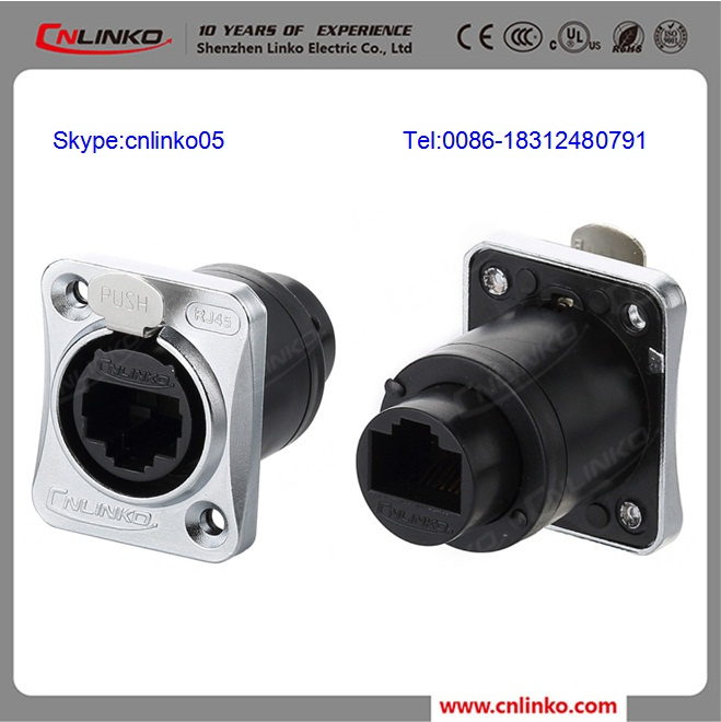 8p8c Cat 6 RJ45 Female Connector