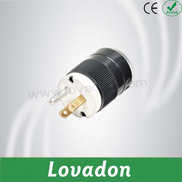 L5-15p American Three Hole Industrial Waterproof Plug