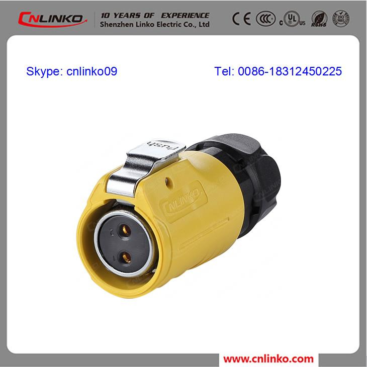 Circular Cable Power Waterproof Connectors Lp20