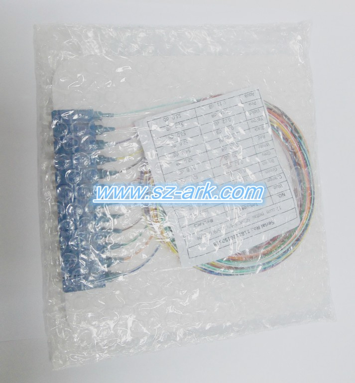 12 Color Fiber Optic with Sc Fiber Optic Connectors